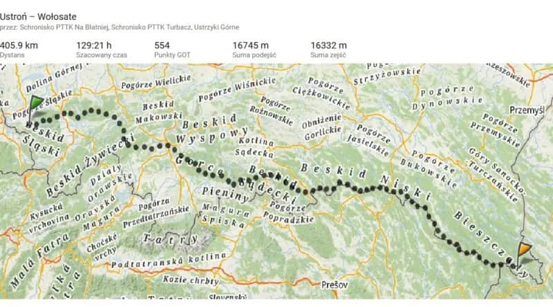 Ile dni zajmuje główny szlak beskidzki? Sprawdź, co musisz wiedzieć