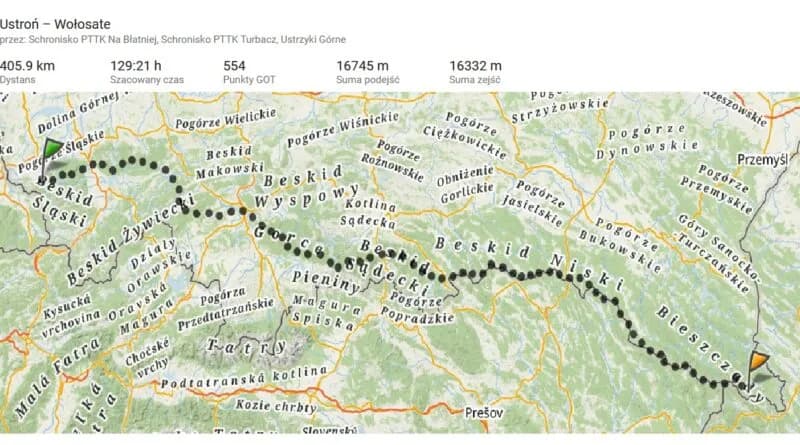 Ile dni zajmuje główny szlak beskidzki? Sprawdź, co musisz wiedzieć