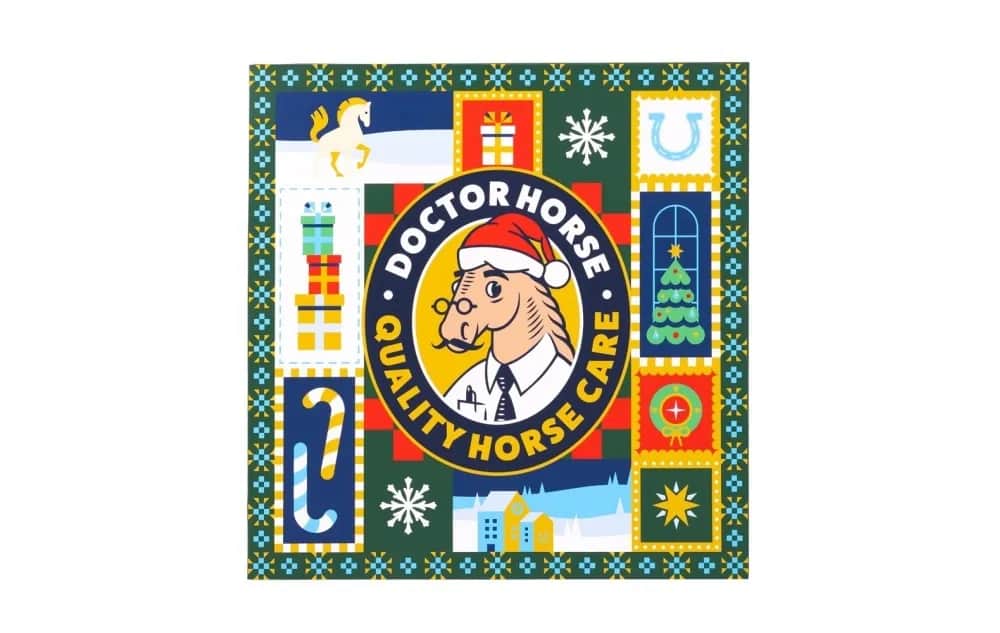 Kalendarz adwentowy jeździecki z czaprakiem – radość dla koni i ich właścicieli